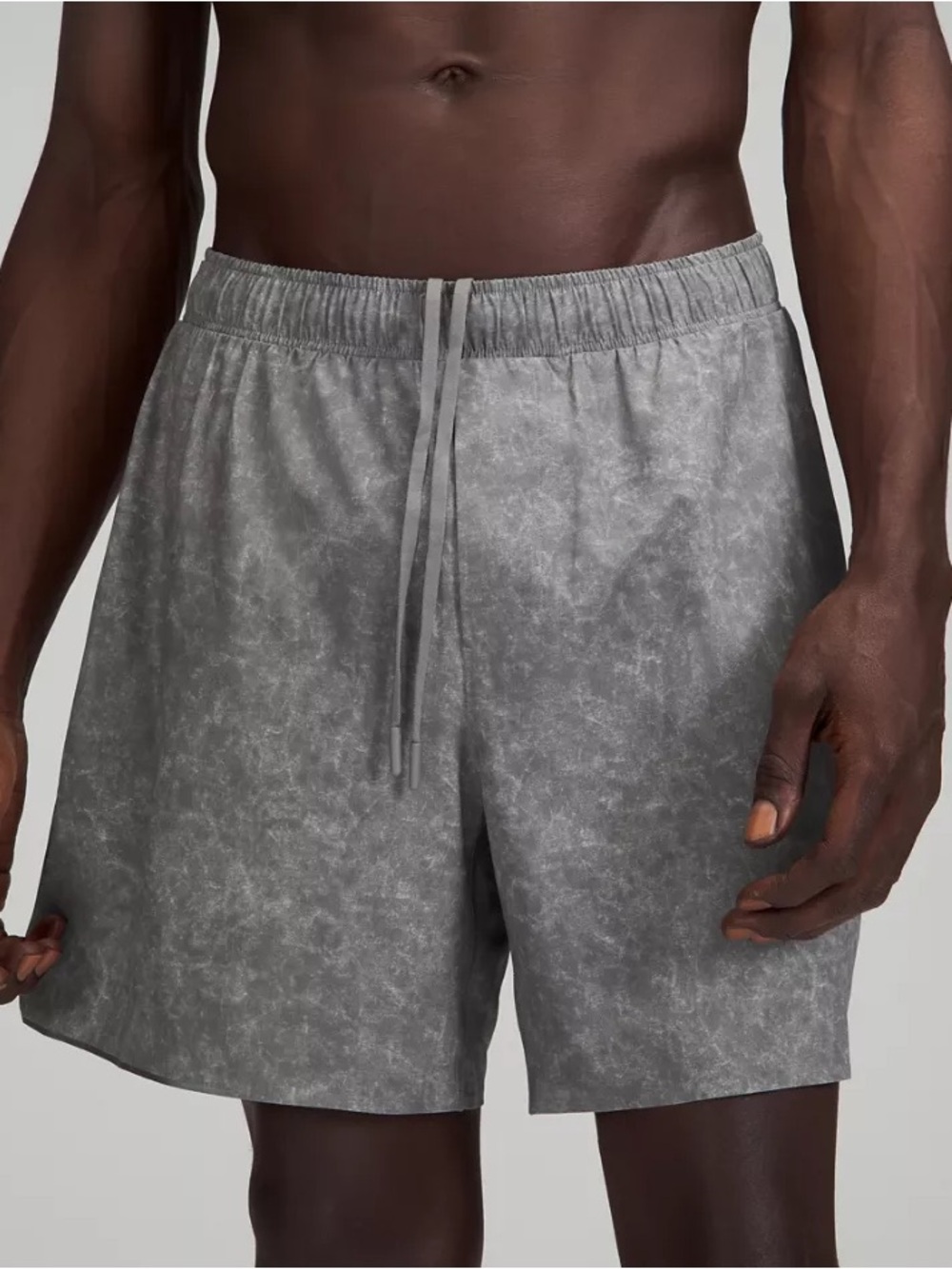 Lululemon Men’s Surge Short 6" Lined Gravel Grey XL